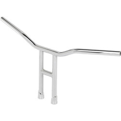 PartzBiz HD DS06015148 - Biltwell 6224-1056 14 ” Tyson T-Bar Smooth Slotted Chrome 1 ” แฮนด์บาร์ Harley 0601-5148 06015148 davidson XS650 shadow virago vulcan intruder bobber chopper motorcycle