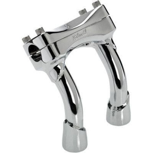 PartzBiz HD: 4422163-Biltwell 6404-105-06 Chrome 6 ” Murdock Pullback Risers สำหรับแฮนด์ 1 ” Harley PartzBiz HD: 4422163-Biltwell 6404-105-06 Chrome 6 ” Murdock Pullback Risers สำหรับแฮนด์ 1 ” Harley