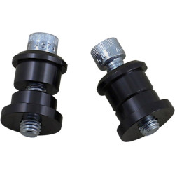 PartzBiz HD DS06040224 - Biltwell 6908-201 Black Solid Riser Bushings CNC for Harley & Custom PartzBiz HD DS06040224 - Biltwell 6908-201 Black Solid Riser Bushings CNC for Harley & Custom