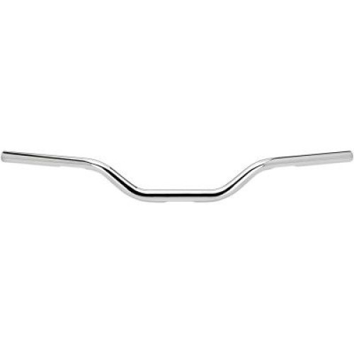 PartzBiz HD: 4422000-Bitlwell 6308-1053 Tracker O/S Mid Smooth Slotted Chrome แฮนด์จับ Harley เมตริก 1 1/8 1/8” Custom 0601-5152 06015152 davidson sx650 shadow virago vulcan intruder bobber chopper รถจักรยานยนต์