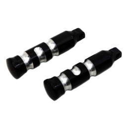 PartzBiz HD VT27-1056 - ชุดพักเท้าทรงร่องลึกสีดำ Contour Male Mount Harley-Davidson 27-1056 PartzBiz HD VT27-1056 - ชุดพักเท้าทรงร่องลึกสีดำ Contour Male Mount Harley-Davidson 27-1056