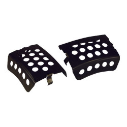 PartzBiz HD MU58320 - คาลิเปอร์ด้านหน้าสีดำแทรกคู่ 58319 Harley 06-19 V-Rod Touring 42054-05 Bagger Dresser