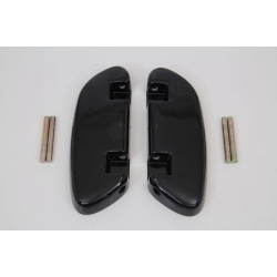 PartzBiz HD VT27-1761 - ชุดเชลล์แผ่นวางเท้าผู้โดยสารสีดำไม่มียาง Harley Touring 93-17 PartzBiz HD VT27-1761 - ชุดเชลล์แผ่นวางเท้าผู้โดยสารสีดำไม่มียาง Harley Touring 93-17