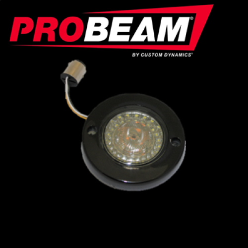 PartzBiz HD: -PROBEAM€Æ LED Flat Bezel สัญญาณไฟเลี้ยวด้านหน้าสีเหลืองอำพัน White Dynamic Ringz PartzBiz HD: -PROBEAM€Æ LED Flat Bezel สัญญาณไฟเลี้ยวด้านหน้าสีเหลืองอำพัน White Dynamic Ringz