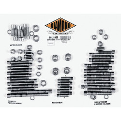 PartzBiz HD DS24010266 - Diamond Engineering OEM Polished Stainless Steel Engine Bolt Kit Sportster 91-03 | DE8507P PartzBiz HD DS24010266 - Diamond Engineering OEM Polished Stainless Steel Engine Bolt Kit Sportster 91-03 | DE8507P