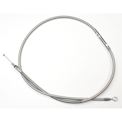 PartzBiz HD: 4421815-Braided Stainless Clutch Cable Harley Touring + 4 Over Stock FLHT FLHX 08-13 | 667-08SC/4 PartzBiz HD: 4421815-Braided Stainless Clutch Cable Harley Touring + 4 Over Stock FLHT FLHX 08-13 | 667-08SC/4