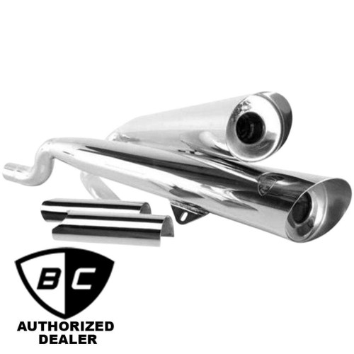 PartzBiz HD: 4421752-British Customs BC902-075-P สแตนเลส Hog Slayer Slip-On 09-16 Thunderbird 1811-3592 18113592 PartzBiz HD: 4421752-British Customs BC902-075-P สแตนเลส Hog Slayer Slip-On 09-16 Thunderbird 1811-3592 18113592