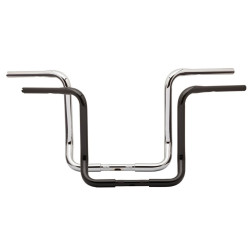 PartzBiz HD B12-2001B - Burly 13" Black Bagger Ape Hanger Handlebars for Harley FLH/T 86-14 - B12-2001B PartzBiz HD B12-2001B - Burly 13" Black Bagger Ape Hanger Handlebars for Harley FLH/T 86-14 - B12-2001B
