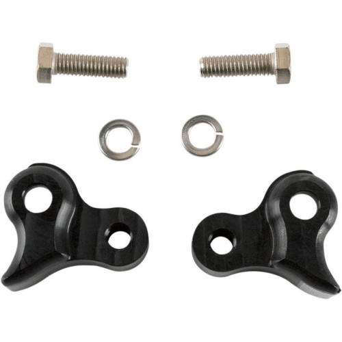 PartzBiz HD: 4421706-ชุดสำหรับ Harley Touring Flh Flt 02-08 | Burly สีดำด้านหลัง Lowering Blocks Kit B28-42007 PartzBiz HD: 4421706-ชุดสำหรับ Harley Touring Flh Flt 02-08 | Burly สีดำด้านหลัง Lowering Blocks Kit B28-42007