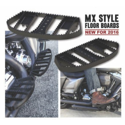 PartzBiz HD DS16210752 - Burly Brand Black MX Style Driver Rider Floorboards Harley FLH FLST FLD B13-1050B PartzBiz HD DS16210752 - Burly Brand Black MX Style Driver Rider Floorboards Harley FLH FLST FLD B13-1050B