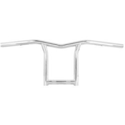 PartzBiz HD B12-6031C - Burly Brand Chrome 10inch Rise The Sid 1inch Handlebars Slotted Harley & Custom PartzBiz HD B12-6031C - Burly Brand Chrome 10inch Rise The Sid 1inch Handlebars Slotted Harley & Custom