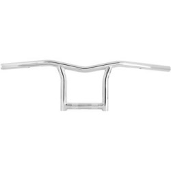 PartzBiz HD B12-6030C - Burly Brand Chrome 8inch Rise The Sid 1inch Handlebars Slotted Harley & Custom PartzBiz HD B12-6030C - Burly Brand Chrome 8inch Rise The Sid 1inch Handlebars Slotted Harley & Custom