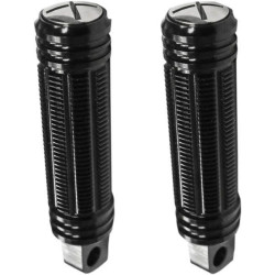 PartzBiz HD B13-1004B - Burly Brand Stash Foot Pegs Black Anodized Male Mount Harley and Metric PartzBiz HD B13-1004B - Burly Brand Stash Foot Pegs Black Anodized Male Mount Harley and Metric