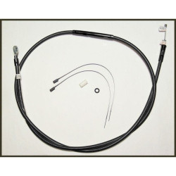 PartzBiz HD DS06521151 - Magnum Black Pearl Braided 62" Stock Clutch Cable for Harley FLH/T 2007 | 4221HE PartzBiz HD DS06521151 - Magnum Black Pearl Braided 62" Stock Clutch Cable for Harley FLH/T 2007 | 4221HE