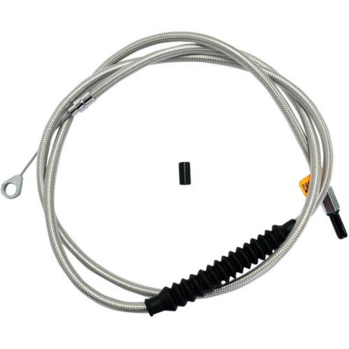 PartzBiz HD: 4421427-La Choppers Stainless Steel Braided Clutch Cable 08-13 FLH/T W/ Mini Apes-LA-8010C08 PartzBiz HD: 4421427-La Choppers Stainless Steel Braided Clutch Cable 08-13 FLH/T W/ Mini Apes-LA-8010C08