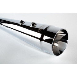 PartzBiz HD CFR-FLH001-7C - Cary Faas CFR 4 1/2” ท่อเก็บเสียงเมกะโฟนทรงเรียว Chrome All Smooth Harley FL 2017 | FLH001-7C PartzBiz HD CFR-FLH001-7C - Cary Faas CFR 4 1/2” ท่อเก็บเสียงเมกะโฟนทรงเรียว Chrome All Smooth Harley FL 2017 | FLH001-7C