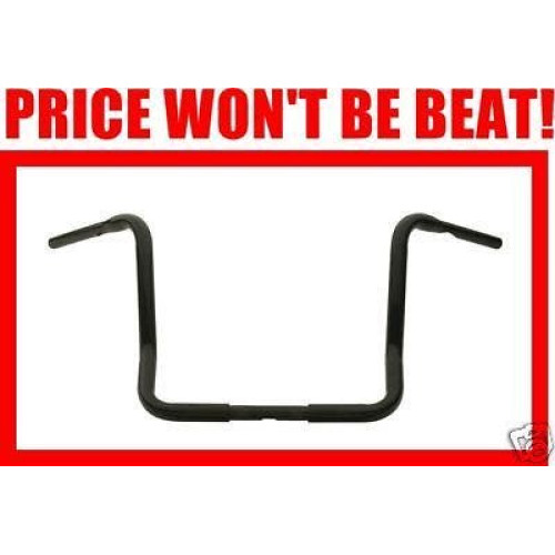 PartzBiz HD: 4421401-Santee 1 1/4" Dresser Black Bagger Ape Hangers Handlebars 11" Flh Flhx Flht - 693679 PartzBiz HD: 4421401-Santee 1 1/4" Dresser Black Bagger Ape Hangers Handlebars 11" Flh Flhx Flht - 693679