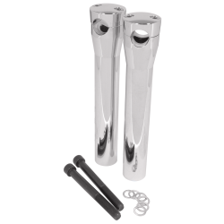 PartzBiz HD MU41017 - Chrome 1" Handlebar Riser Set 10" Harley & Custom Chopper Bagger 41017 PartzBiz HD MU41017 - Chrome 1" Handlebar Riser Set 10" Harley & Custom Chopper Bagger 41017
