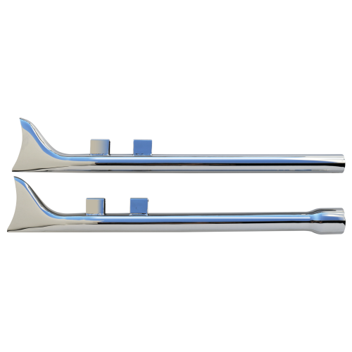 PartzBiz HD: 4421329-Chrome 33 ” Fishtail Slip-On Mufflers ท่อตรง 64-378 Harley Touring 17-Up PartzBiz HD: 4421329-Chrome 33 ” Fishtail Slip-On Mufflers ท่อตรง 64-378 Harley Touring 17-Up