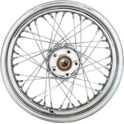PartzBiz HD: 4421303-Chrome 40 Spoke Laced 16 ” ล้อหลัง Harley 08-17 FLSTC FLSTN W/O ABS Softail สุดยอดขอบล้อใหม่ อัพเกรดอะไหล่ custom chopper bobber