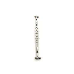 PartzBiz HD VT21-0283 - Chrome Ball Drilled Shifter Rod 3" Extended Harley Davidson & Custom Chopper PartzBiz HD VT21-0283 - Chrome Ball Drilled Shifter Rod 3" Extended Harley Davidson & Custom Chopper