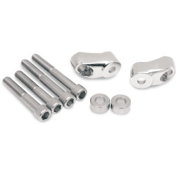 PartzBiz HD DS20200347 - Chrome Front Short Turn Signal Mounts Relocation 39mm 49mm 87-07 Harley Dyna XL 2020-0347 20200347 PartzBiz HD DS20200347 - Chrome Front Short Turn Signal Mounts Relocation 39mm 49mm 87-07 Harley Dyna XL 2020-0347 20200347