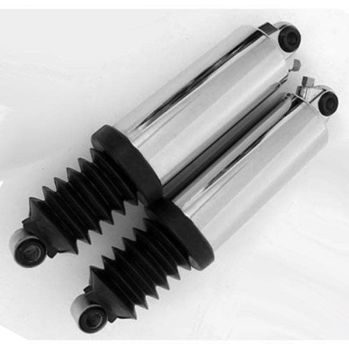 PartzBiz HD: 4421220-Chrome ลดแรงกระแทกทางอากาศสำหรับ Harley Touring & Roadking | 54-0148 116-256 OEM 54631-02B 5463102B