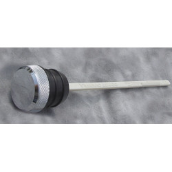 PartzBiz HD DS07100002 - MidWest 21-530 Ultima Chrome Oil Tank Filler Cap Dipstick Harley Davidson Touring 93-03 FLT FLHT FLHS Road King Electra Glide Road Glide Custom Replacement อัพเกรดใหม่ที่ดีที่สุด