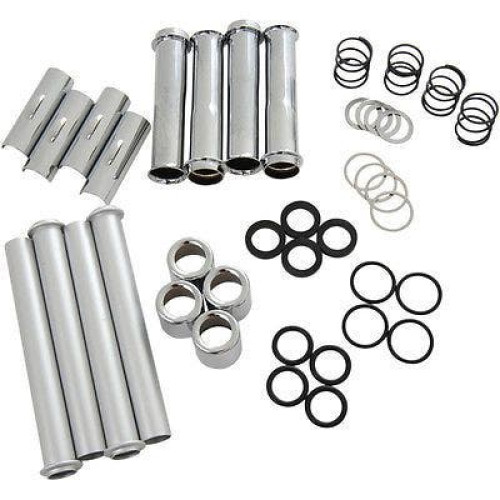 PartzBiz HD: 4421205-Drag Specialties Chrome Pushrod Cover Kit For Harley Sportster Xl 2004-2015 | 0928-0039 PartzBiz HD: 4421205-Drag Specialties Chrome Pushrod Cover Kit For Harley Sportster Xl 2004-2015 | 0928-0039