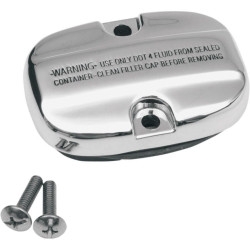 PartzBiz HD DS17310190 - Drag 1731-0190 Chrome Rear Brake Master Cylinder Cover For 08-17 Harley FL 17310190 PartzBiz HD DS17310190 - Drag 1731-0190 Chrome Rear Brake Master Cylinder Cover For 08-17 Harley FL 17310190