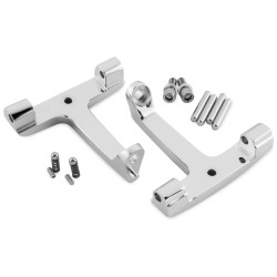 PartzBiz HD TR488720 - Chrome Repl OEM พื้นผู้โดยสาร Mounts T-Bracket Harley 93-15 | 16-021 PartzBiz HD TR488720 - Chrome Repl OEM พื้นผู้โดยสาร Mounts T-Bracket Harley 93-15 | 16-021