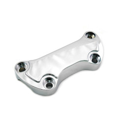 PartzBiz HD VT25-0590 - Chrome Smooth Raised 1" Handlebar Clamp Cover Harley FL FX 99-Up 25-0590 PartzBiz HD VT25-0590 - Chrome Smooth Raised 1" Handlebar Clamp Cover Harley FL FX 99-Up 25-0590