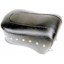 PartzBiz HD MD75472 - Mustang Seats Chrome Studded Standard Rear Seat Pillion Harley Dyna Models 96-05 | 75472 PartzBiz HD MD75472 - Mustang Seats Chrome Studded Standard Rear Seat Pillion Harley Dyna Models 96-05 | 75472