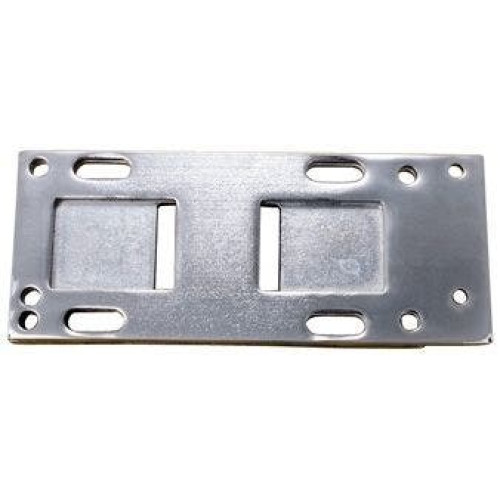 PartzBiz HD: 4421170-Chrome Transmission Mount Plate OE Rep 47698-36A Harley Big Twin 4 Speed 36-86