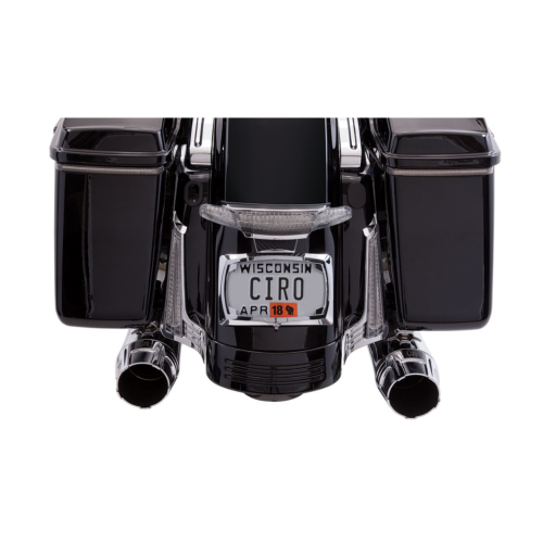 PartzBiz HD: 4421118-Ciro 40051 Chrome Tail Light & License Plate Assembly 10-13 Harley FLHX/FLTRX 2010-1348 20101348 FLHRC Street Road Glide King Classic Bagger Dresser Touring PartzBiz HD: 4421118-Ciro 40051 Chrome Tail Light & License Plate Assembly 10-13 Harley FLHX/FLTRX 2010-1348 20101348 FLHRC Street Road Glide King Classic Bagger Dresser Touring