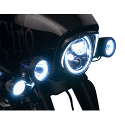 PartzBiz HD DS20012439 - Ciro 45009 TAC-10 Light Cannons Vision X Spotlight 2104 Lumen Harley Batwing 14-Up PartzBiz HD DS20012439 - Ciro 45009 TAC-10 Light Cannons Vision X Spotlight 2104 Lumen Harley Batwing 14-Up