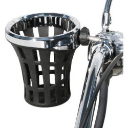 PartzBiz HD DS06360166 - Ciro 50814 Chrome Big Ass ที่วางเครื่องดื่มสำหรับแฮนด์ 1 1/4” พร้อมที่ยึด 30oz electra glide road street king softail skim fat boy bob sportster xl nightster bobber cafe racer PartzBiz HD DS06360166 - Ciro 50814 Chrome Big Ass ที่วางเครื่องดื่มสำหรับแฮนด์ 1 1/4” พร้อมที่ยึด 30oz electra glide road street king softail skim fat boy bob sportster xl nightster bobber cafe racer