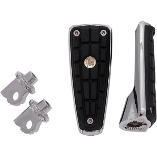 PartzBiz HD: 4420982-Ciro CMX Chrome Foot Pegs พร้อมอะแดปเตอร์สำหรับ Harley Male Mount Application PR | 61006 PartzBiz HD: 4420982-Ciro CMX Chrome Foot Pegs พร้อมอะแดปเตอร์สำหรับ Harley Male Mount Application PR | 61006