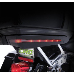PartzBiz HD DS20401858 - Ciro GLOSS Black Tour-Pak ไฟท้ายสำหรับ Harley Touring 14-16 (exc CVO) | 40007 20401858 2040-1858 PartzBiz HD DS20401858 - Ciro GLOSS Black Tour-Pak ไฟท้ายสำหรับ Harley Touring 14-16 (exc CVO) | 40007 20401858 2040-1858