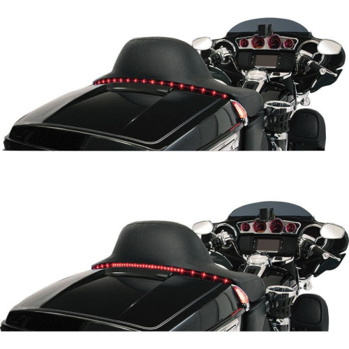 PartzBiz HD: 4420954-Ciro Tour Blade Run Turn Brake LED ไฟเลี้ยวฝา Harley 14-23 w/Cntrllr | 40200 PartzBiz HD: 4420954-Ciro Tour Blade Run Turn Brake LED ไฟเลี้ยวฝา Harley 14-23 w/Cntrllr | 40200