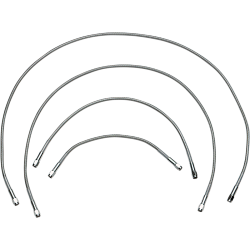 PartzBiz HD DSDS098864 - Drag Universal Clear Coated สายเบรกสแตนเลส 64” พร้อมปลายข้อต่อ AN-3 | DS098864 PartzBiz HD DSDS098864 - Drag Universal Clear Coated สายเบรกสแตนเลส 64” พร้อมปลายข้อต่อ AN-3 | DS098864