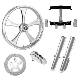 PartzBiz HD CLUTCH-SNGL-CHR-KIT-23PCKG - Clutch Chrome 23" Wheel Tire Single Side w/ Raked Triple Trees Lowers & Sliders | CLUTCH-SNGL-CHR-KIT-23PCKG PartzBiz HD CLUTCH-SNGL-CHR-KIT-23PCKG - Clutch Chrome 23" Wheel Tire Single Side w/ Raked Triple Trees Lowers & Sliders | CLUTCH-SNGL-CHR-KIT-23PCKG