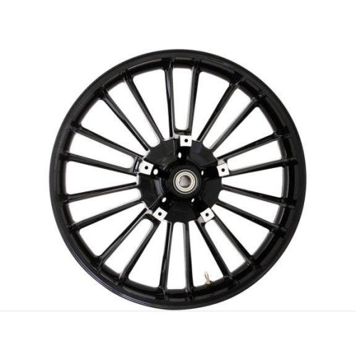 PartzBiz HD: 4420894-Coastal Moto Talon Style Solid Black Atlantic วงล้อ 21” Harley Davidson FL Touring Custom Upgrade Rim Chopper Bagger Dresser Spoke PartzBiz HD: 4420894-Coastal Moto Talon Style Solid Black Atlantic วงล้อ 21” Harley Davidson FL Touring Custom Upgrade Rim Chopper Bagger Dresser Spoke