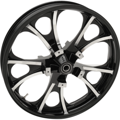 PartzBiz HD: 4420869-Coastal Moto Black Cut Largo Precision Cast 3D 21" Wheel & Tire Package for Harley 00-23 | 3D-LGO213BCABST PartzBiz HD: 4420869-Coastal Moto Black Cut Largo Precision Cast 3D 21" Wheel & Tire Package for Harley 00-23 | 3D-LGO213BCABST