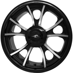 PartzBiz HD DS02022211 - Coastal Moto Black Cut Largo Precision Cast 3D ด้านหลัง 18” ล้อสำหรับ Harley Trike | 3D-LAR187BC-TRK PartzBiz HD DS02022211 - Coastal Moto Black Cut Largo Precision Cast 3D ด้านหลัง 18” ล้อสำหรับ Harley Trike | 3D-LAR187BC-TRK