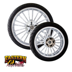 PartzBiz HD DS02012401 / TR310488 & DS02022187/ TR310479 - Coastal Moto Chrome Atlantic 21 ” หน้า 18 ” ล้อหลังและยาง 09-18 Harley Davidson Touring Bagger Dresser 0201-2223 & 0202-2112 310488 & 310479 3D-ATL213CH-ABS & 3D-ATL185CH-ABS PartzBiz HD DS02012401 / TR310488 & DS02022187/ TR310479 - Coastal Moto Chrome Atlantic 21 ” หน้า 18 ” ล้อหลังและยาง 09-18 Harley Davidson Touring Bagger Dresser 0201-2223 & 0202-2112 310488 & 310479 3D-ATL213CH-ABS & 3D-ATL185CH-ABS