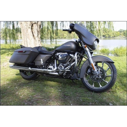 PartzBiz HD: 4420846-Coastal Moto Chrome Hurricane 3D 21" Front Cast Wheel Only Harley 00-07