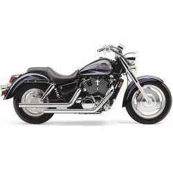 PartzBiz HD CBU-1623T - Cobra 1623T Chrome Dragsters Exhaust 2-2 Pipes 00-07 Honda Shadow Sabre 1100 080401 1810-2304 18102304