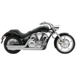 PartzBiz HD CBU-1832 - Cobra 1832 Chrome Slashdown Speedster Full Exhaust 04-09 Honda VTX1300C 082515 PartzBiz HD CBU-1832 - Cobra 1832 Chrome Slashdown Speedster Full Exhaust 04-09 Honda VTX1300C 082515