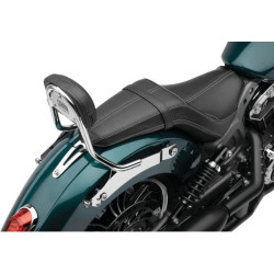 PartzBiz HD CBU502-2210 - Cobra 502-2210 Detachable Backrest Sissy Bar Chrome Indian Scout Sixty 15-20 electra road street glide king cruiser touring luggage best for buy chief chieftain